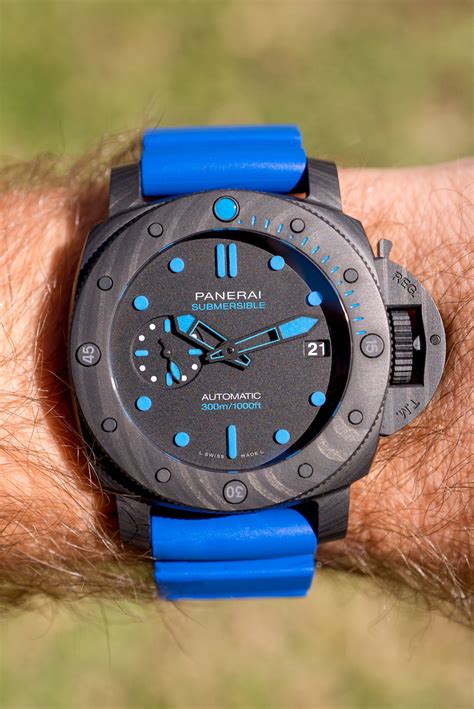 panerai carbotech replica review|panerai carbotech 42mm submersible.